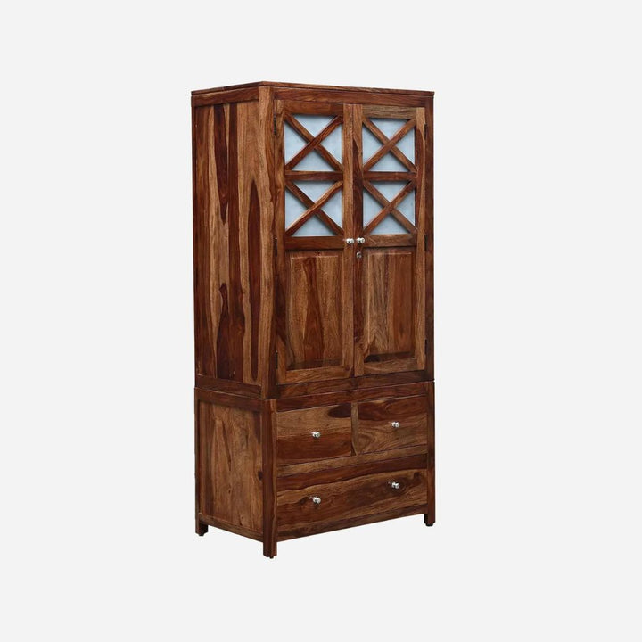 Paloma 2 door sheesham wood wardrobe