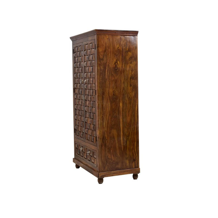 Rafaela 2 door sheesham wood wardrobe