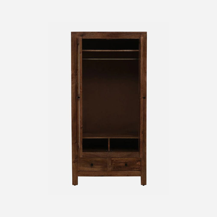 Nieves 2 door Sheesham wood wardrobe