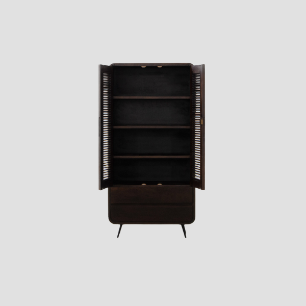 Rebeca 2 door sheesham wood wardrobe