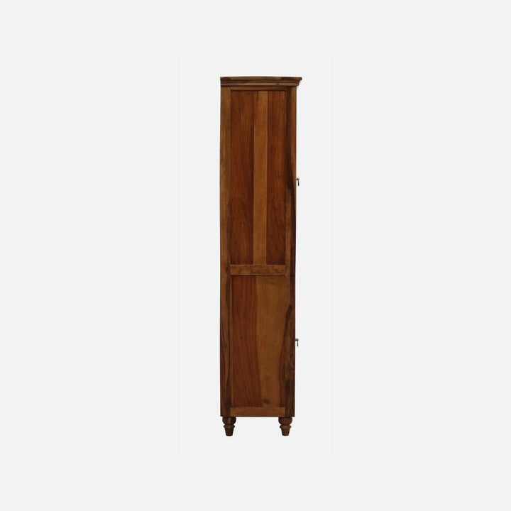 Noelia single door sheesham wood wardrobe