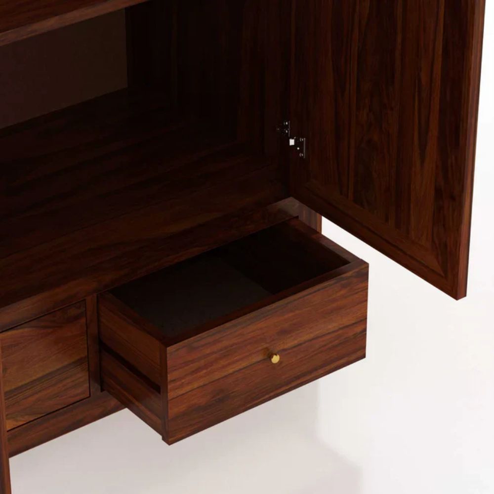 Patricia 2 door sheesham wood wardrobe