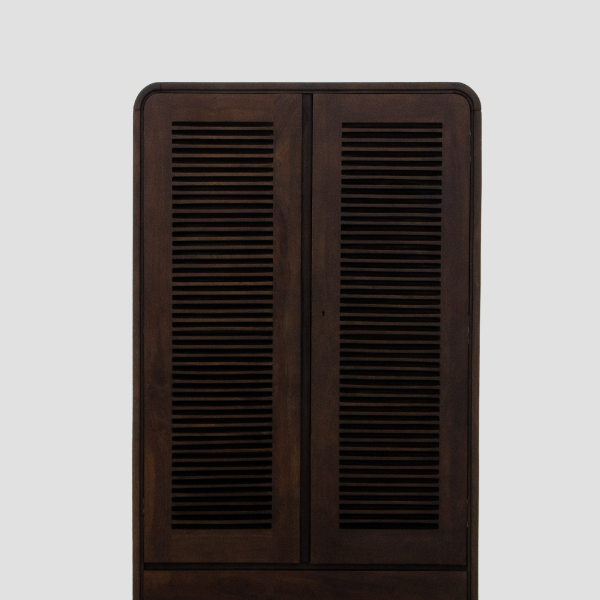Rebeca 2 door sheesham wood wardrobe