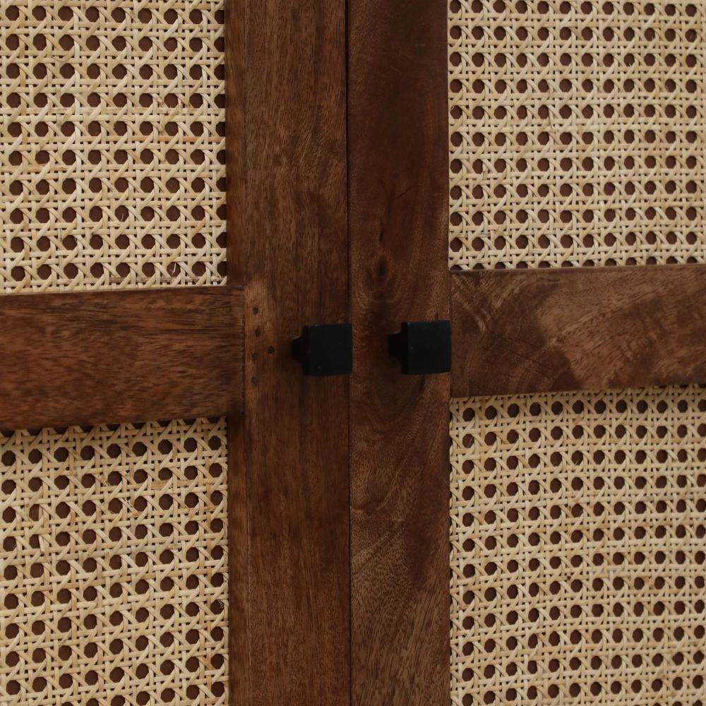 Nieves 2 door Sheesham wood wardrobe
