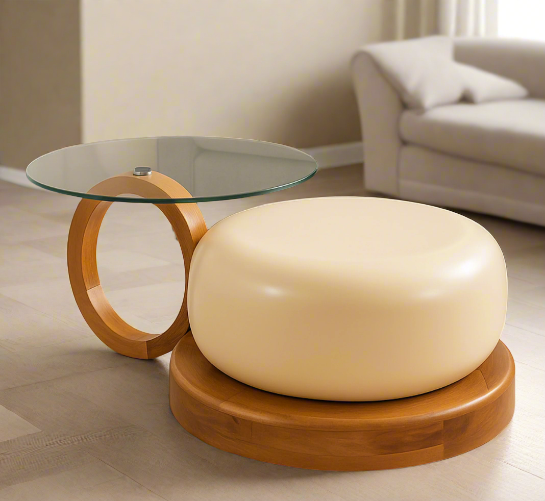 Amiya Modern Wooden Nesting Centre Tables
