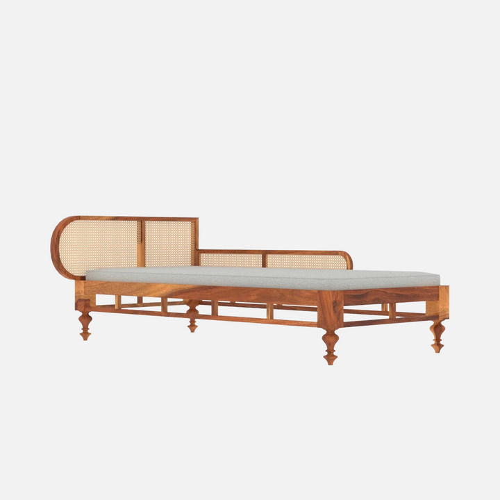 Josefina Sheesham Wood Chaise Lounge | Bench