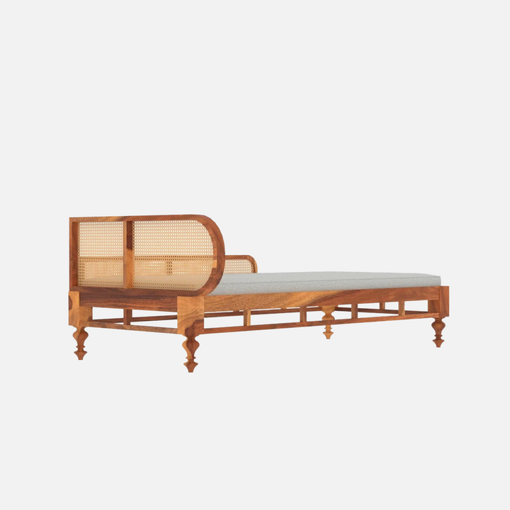 Josefina Sheesham Wood Chaise Lounge | Bench
