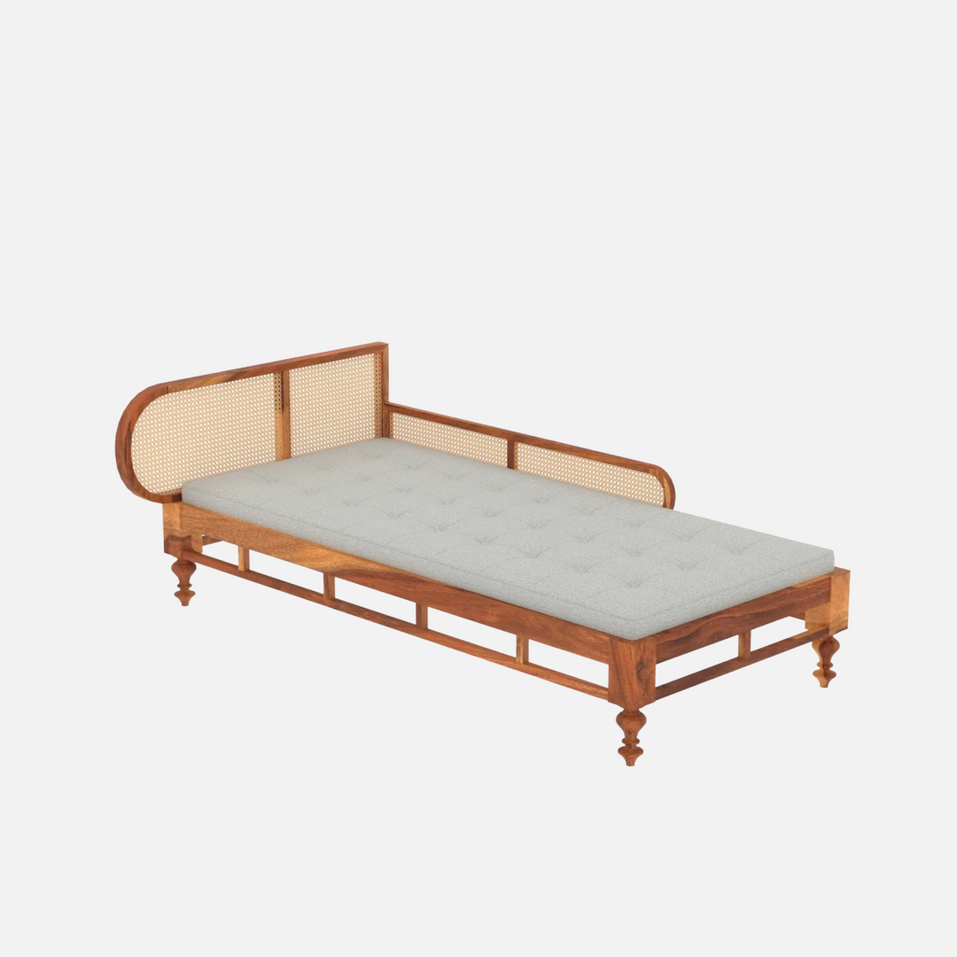 Josefina Sheesham Wood Chaise Lounge | Bench