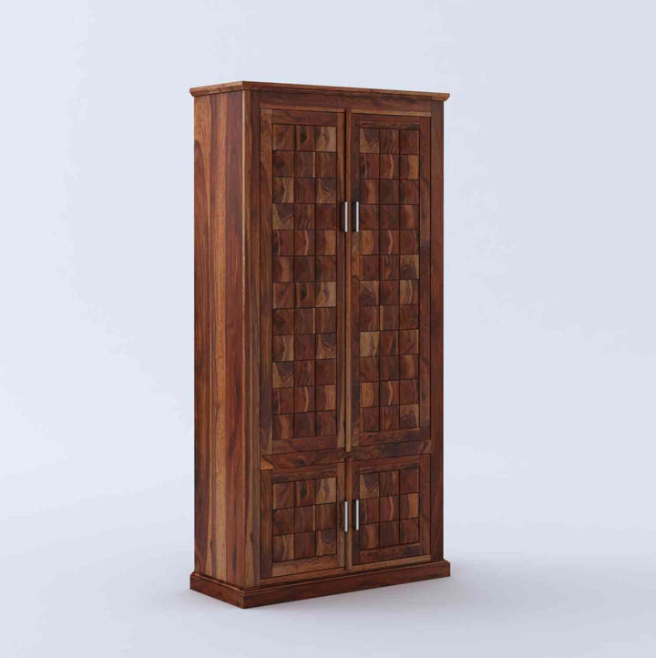 Nerea 2 door sheesham wood wardrobe