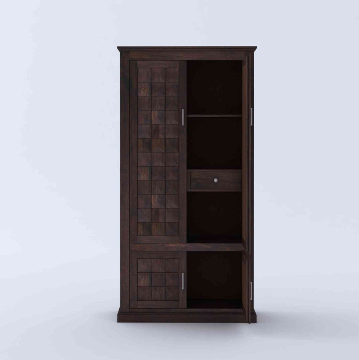 Nerea 2 door sheesham wood wardrobe