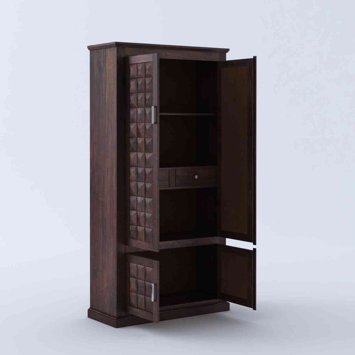 Nerea 2 door sheesham wood wardrobe
