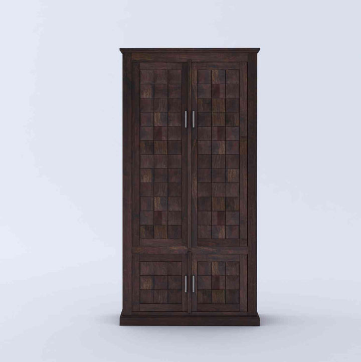 Nerea 2 door sheesham wood wardrobe