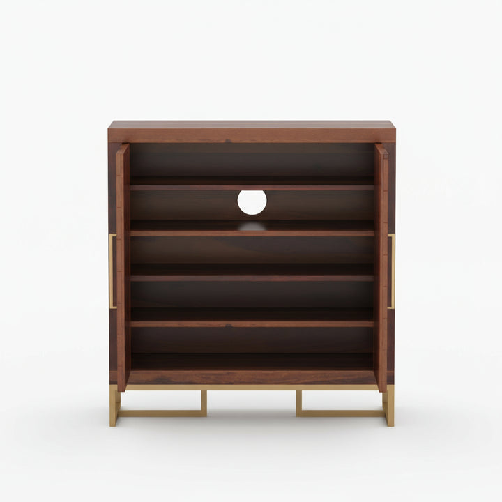 Magdalena Sheesham Wood Shoe Rack for Door