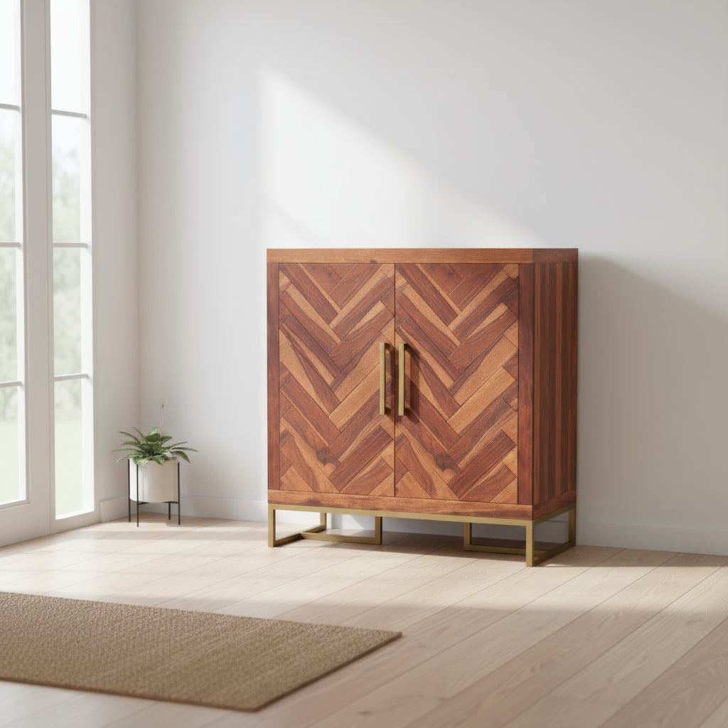 Magdalena Sheesham Wood Shoe Rack for Door