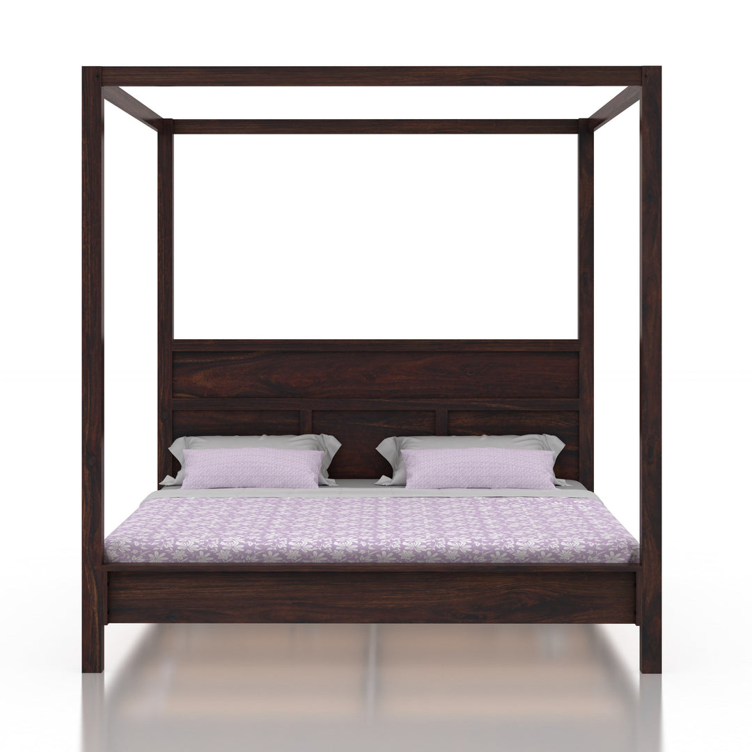 Paloma Grand Poster Solid Sheesham Wood Bed
