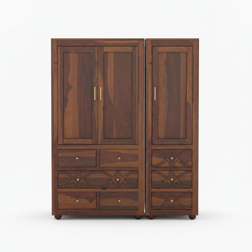 Renata 3 door dismental wardrobe