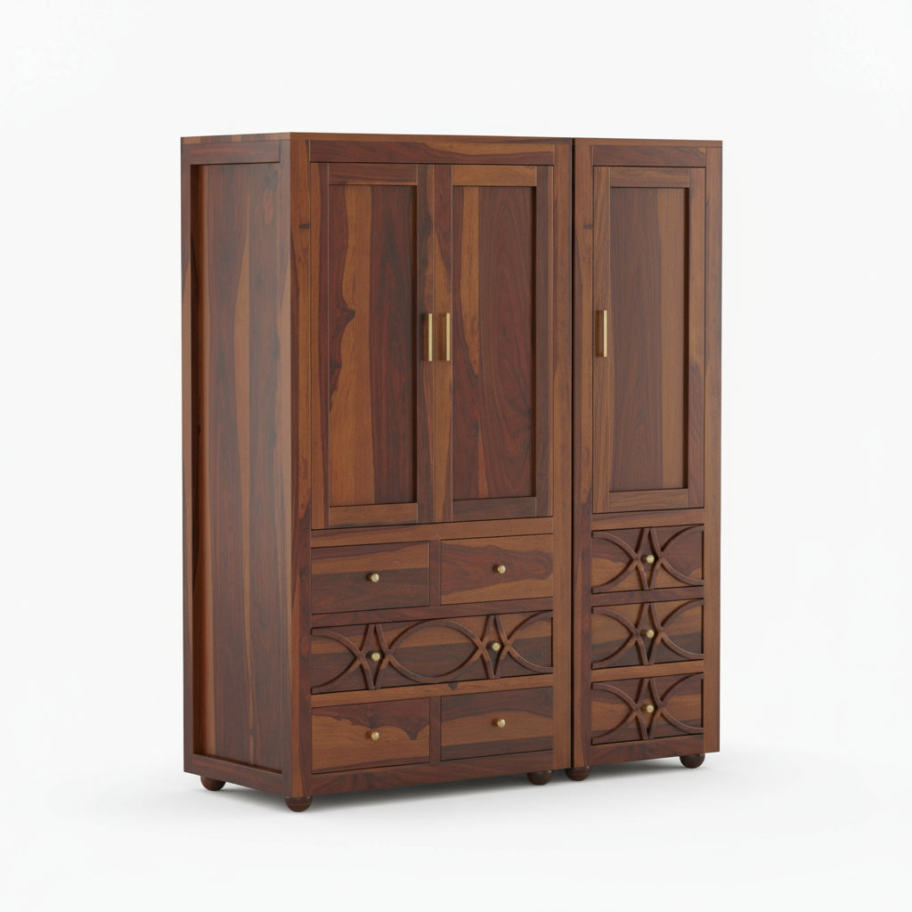 Renata 3 door dismental wardrobe