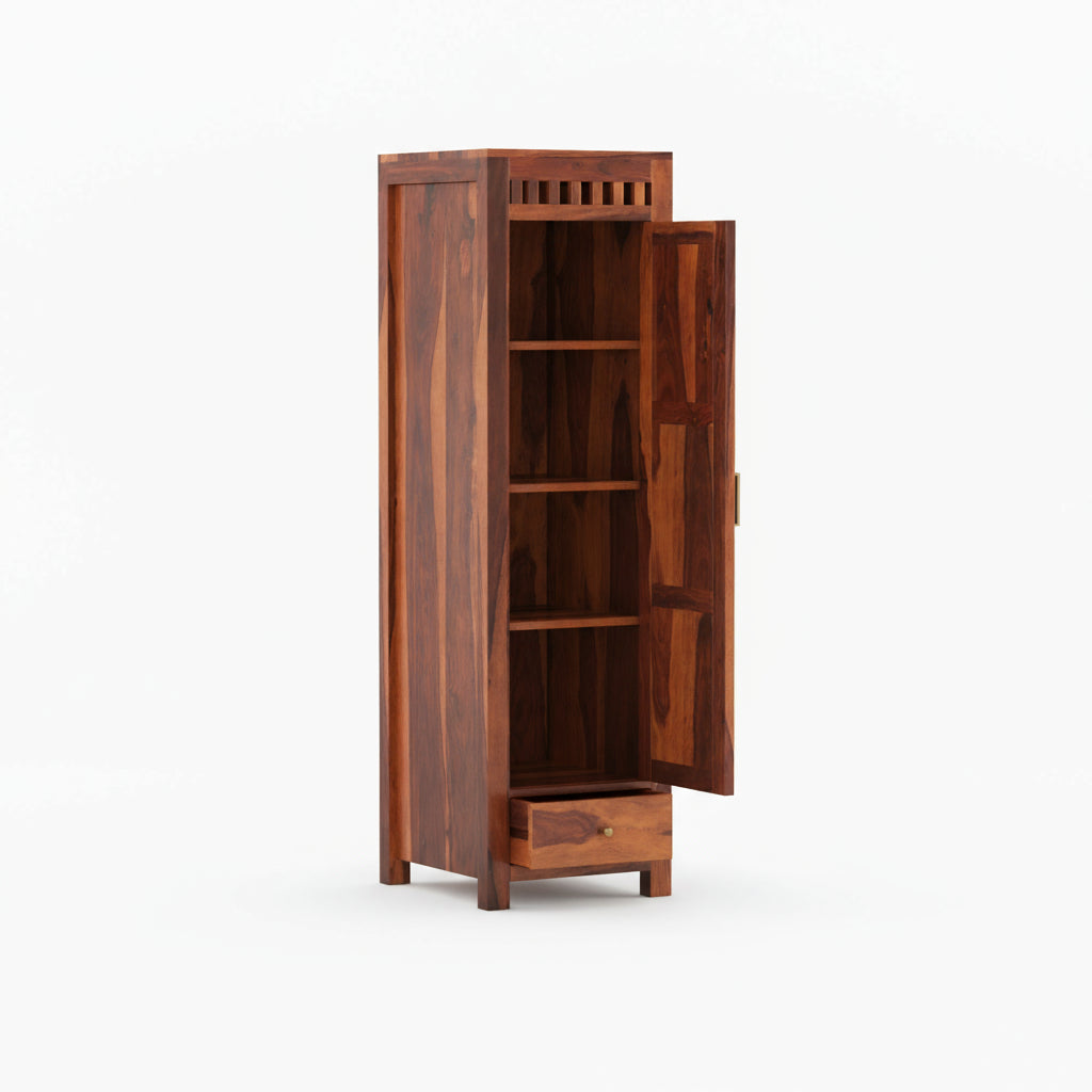Sara sheesham wood 3 door wardrobe
