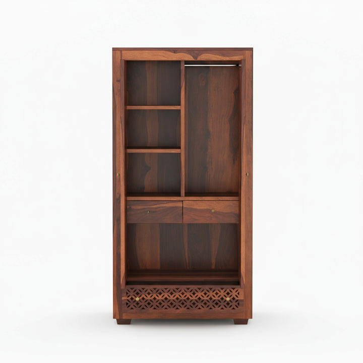 Silvia Sheesham Wood 2 door Wardrobe