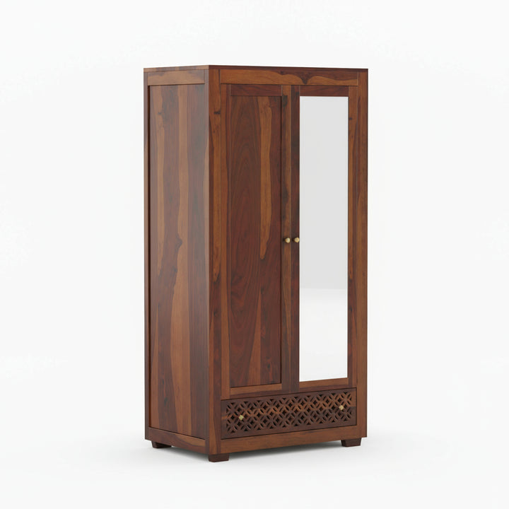 Silvia Sheesham Wood 2 door Wardrobe