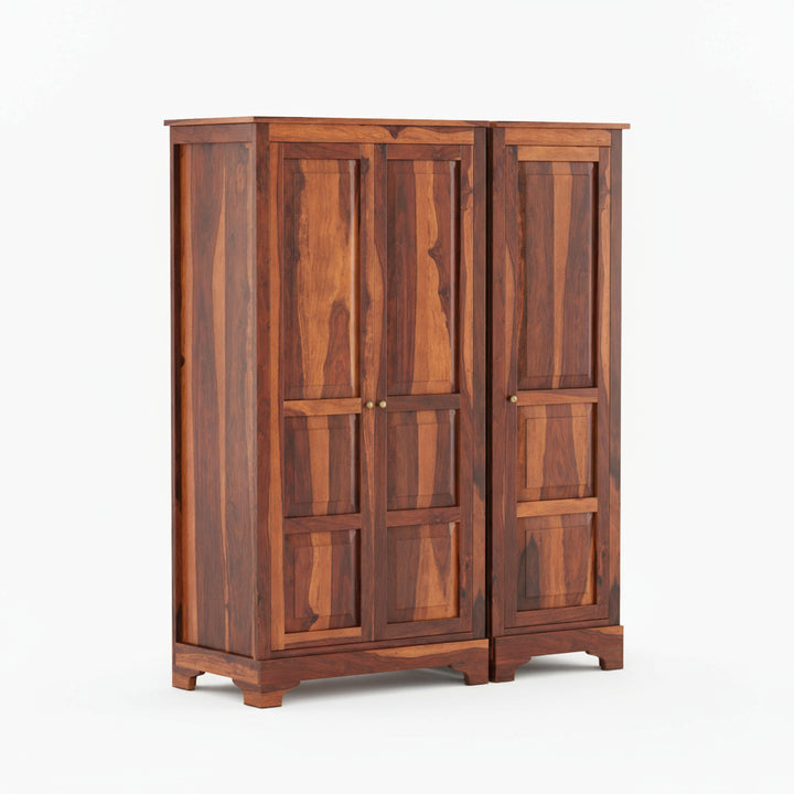 Susana Sheesham Wood 3 Door Wardrobe