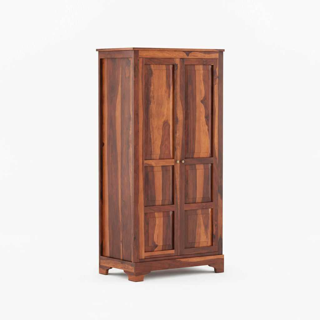 Susana Sheesham Wood 3 Door Wardrobe