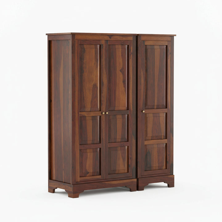 Susana Sheesham Wood 3 Door Wardrobe