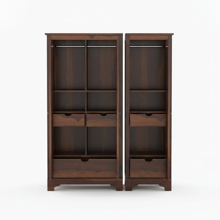 Susana Sheesham Wood 3 Door Wardrobe