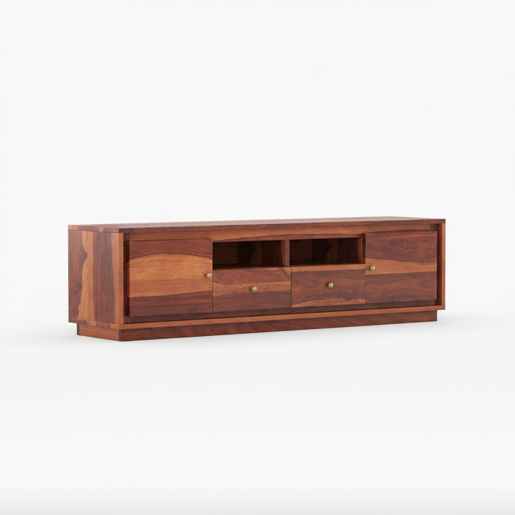 Teresa Sheesham Wood Tv Unit