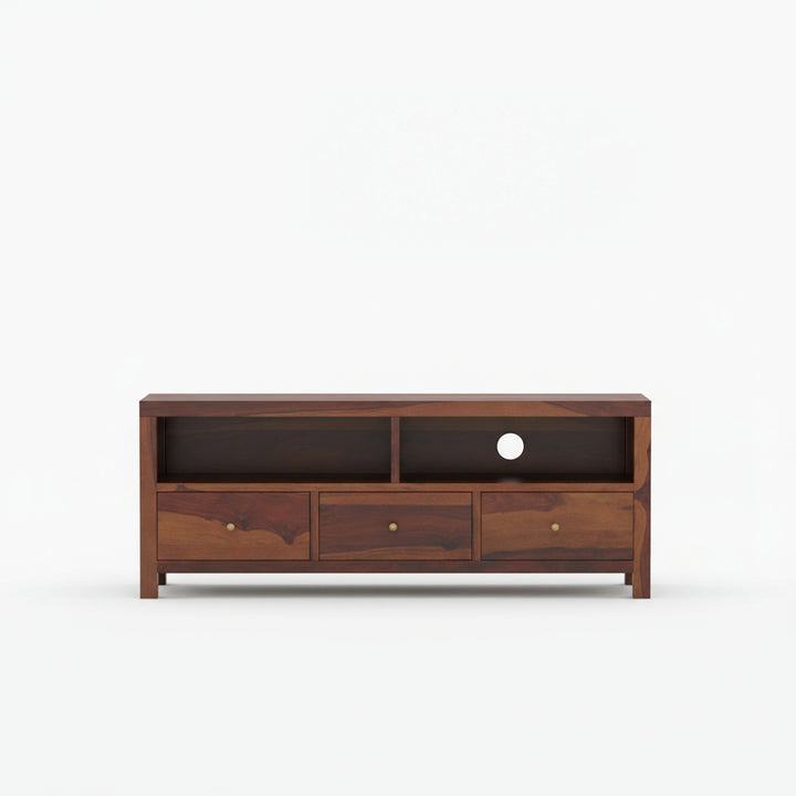 Valentina Sheesham Wood Tv Unit for Living Room
