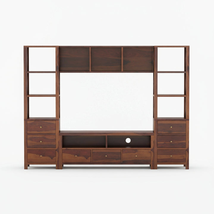 Valentina Sheesham Wood Tv Unit for Living Room
