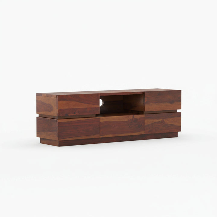 Valeria Sheesham Wood Tv Unit for Living Room