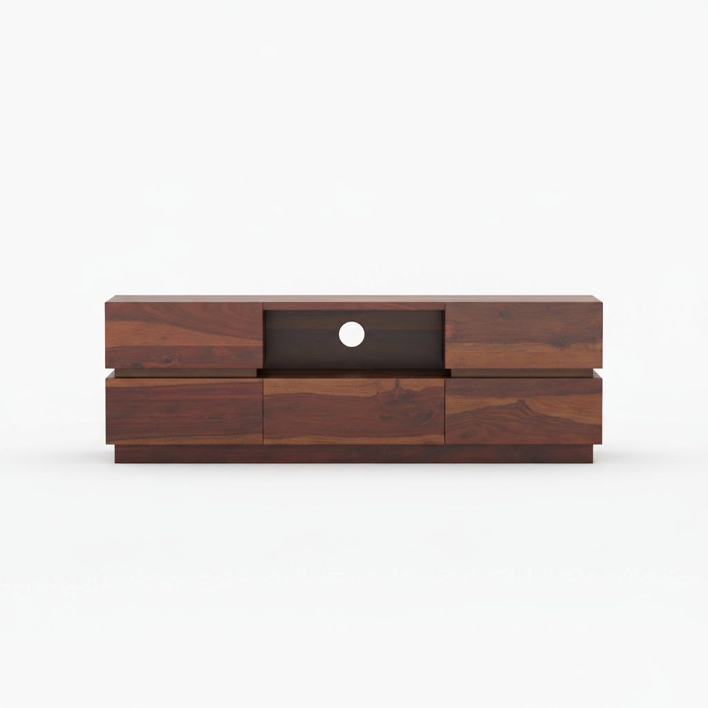 Valeria Sheesham Wood Tv Unit for Living Room