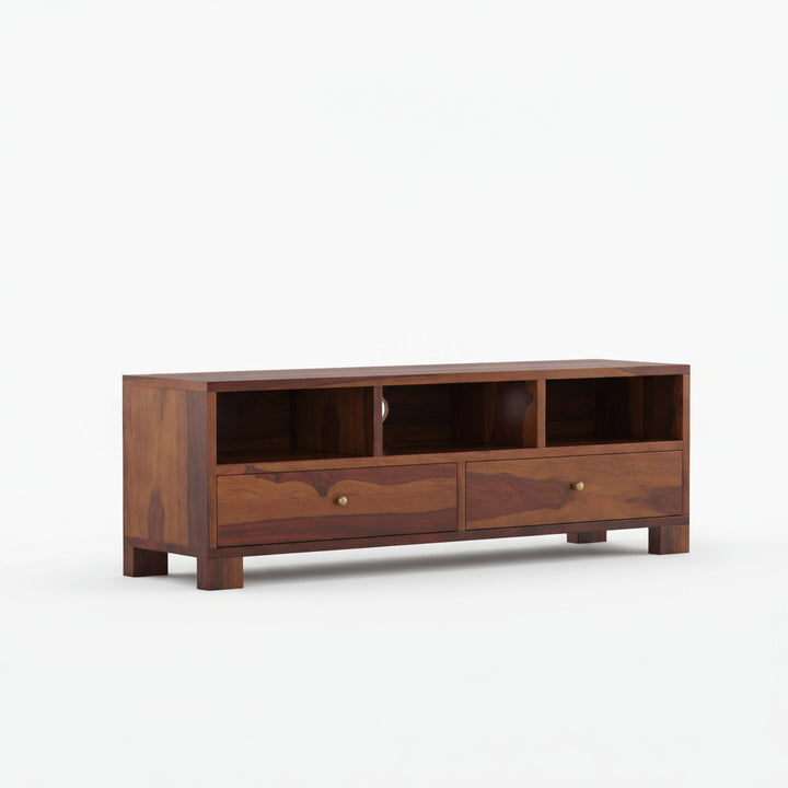 Victoria Sheesham Wood large TV unit for Living Room