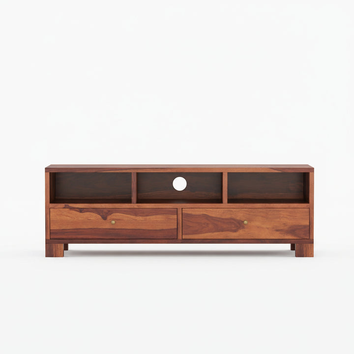 Victoria Sheesham Wood large TV unit for Living Room
