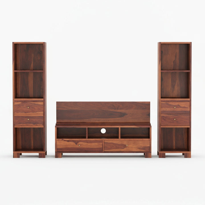 Victoria Sheesham Wood large TV unit for Living Room
