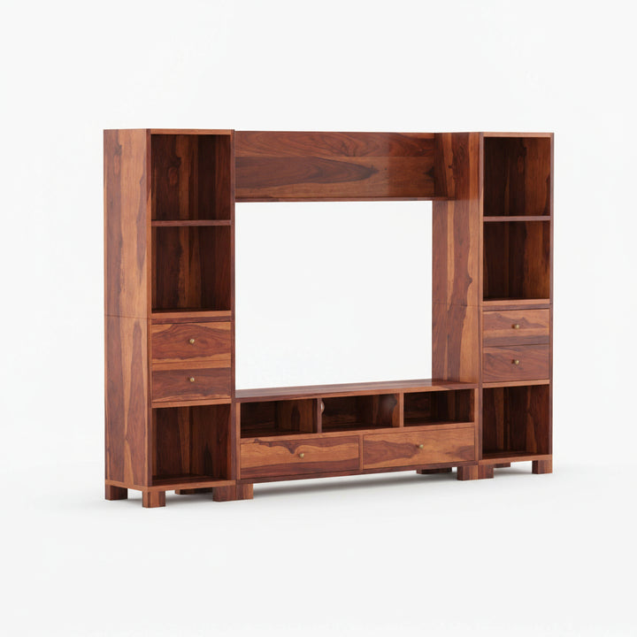 Victoria Sheesham Wood large TV unit for Living Room
