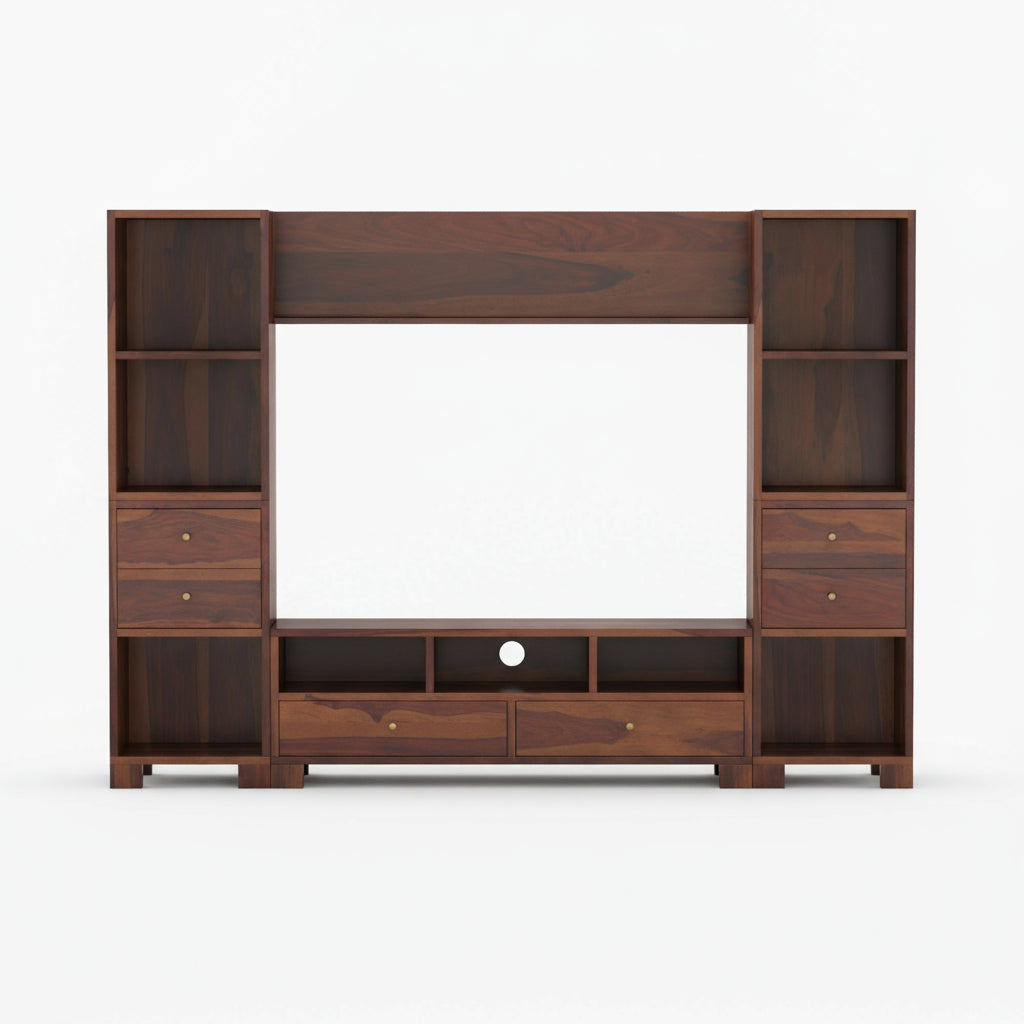 Victoria Sheesham Wood large TV unit for Living Room