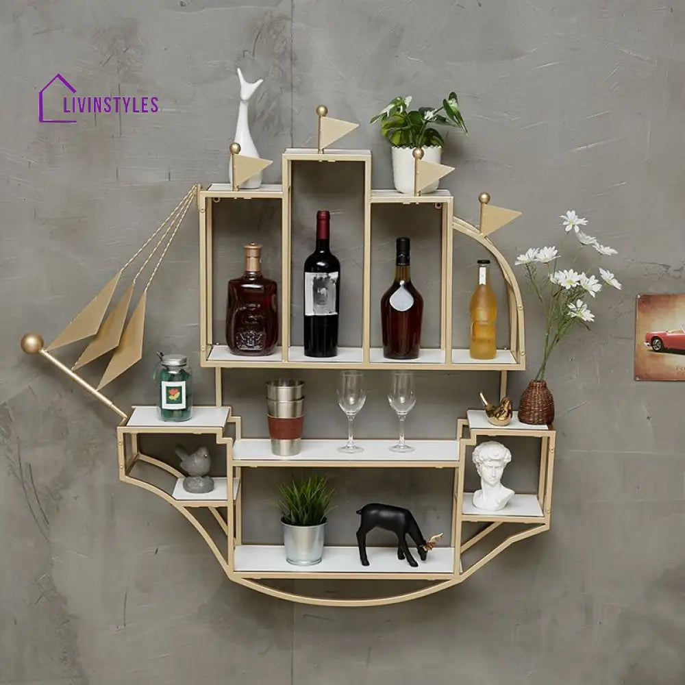 Aarav Metal Wine Rack