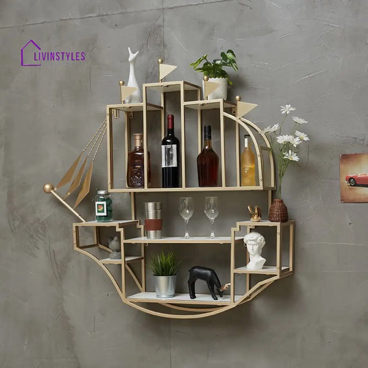 Aarav Metal Wine Rack