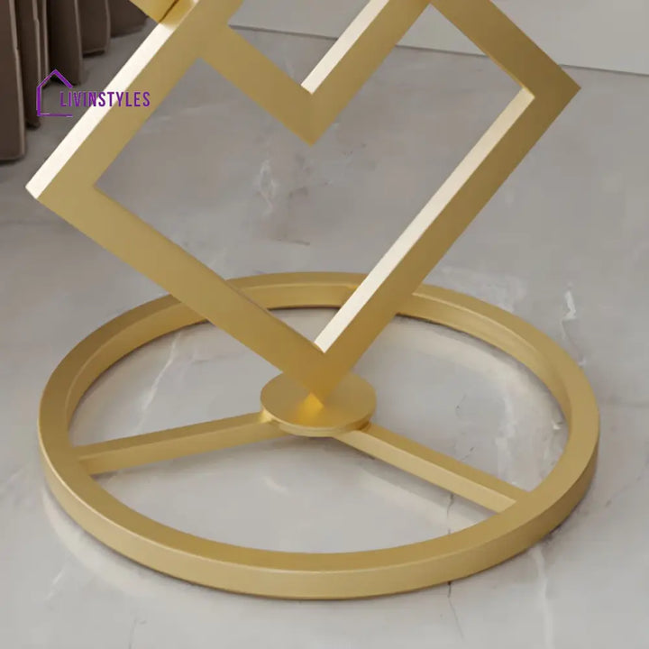 Abigail Metal Side Table for Living Room