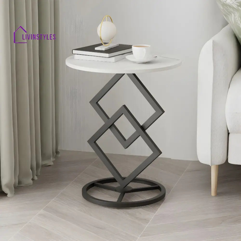 Abigail Metal Side Table for Living Room