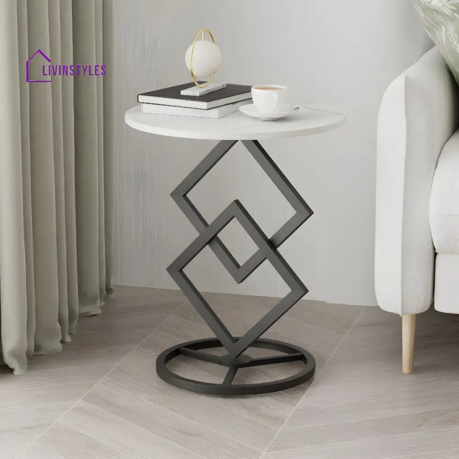Abigail Metal Side Table for Living Room