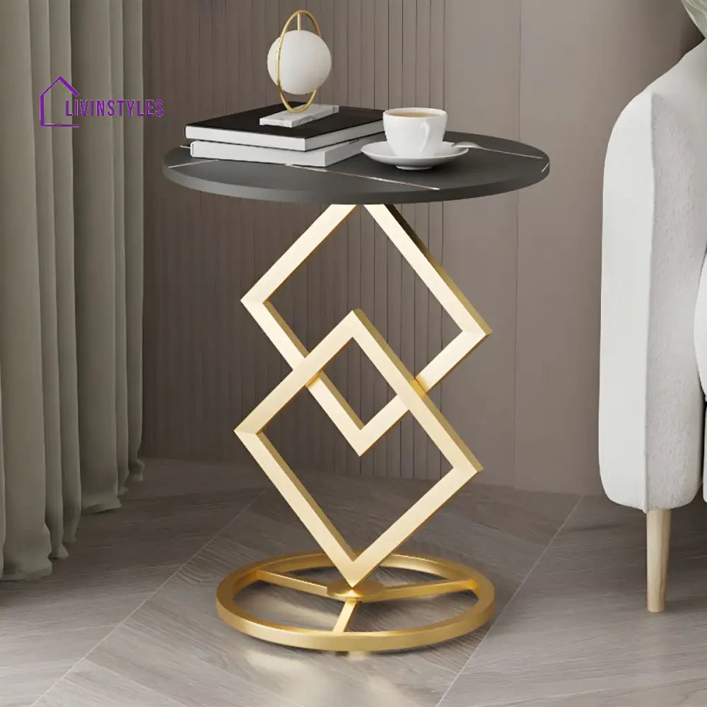 Abigail Metal Side Table for Living Room