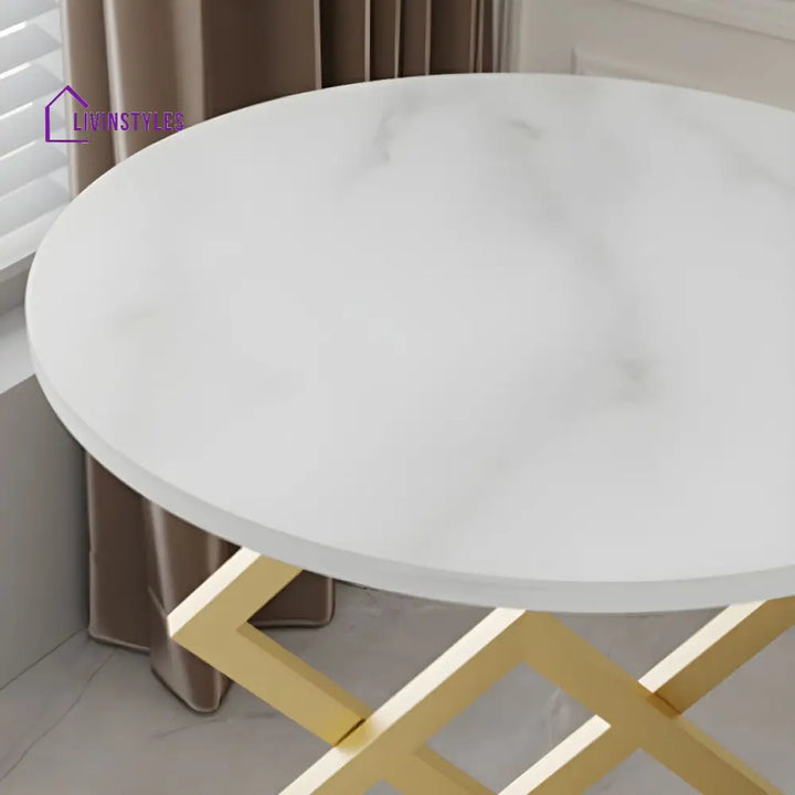 Abigail Metal Side Table for Living Room