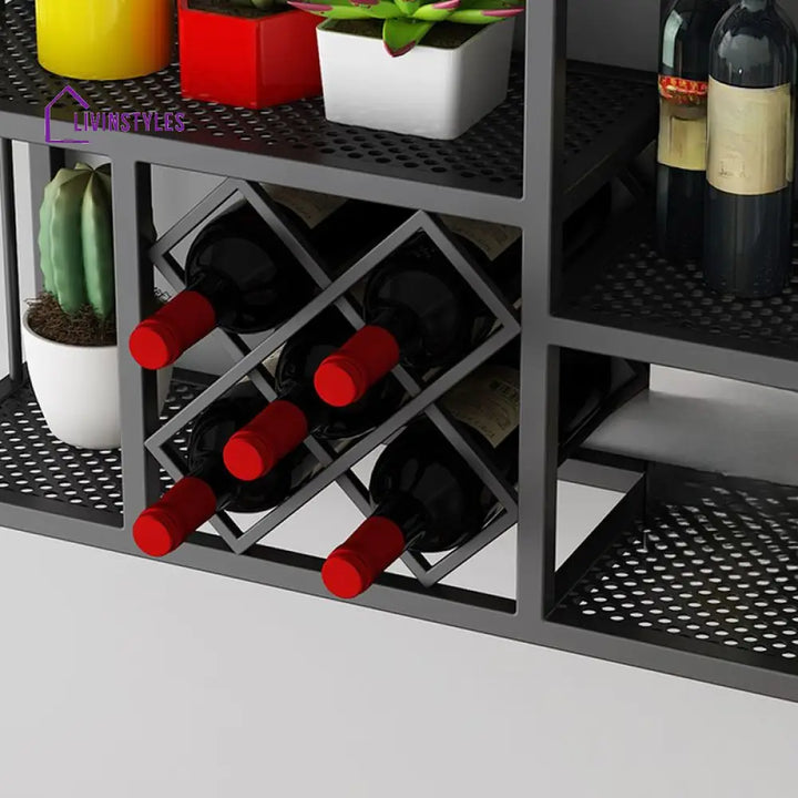 Aditya Metal Wine Rack