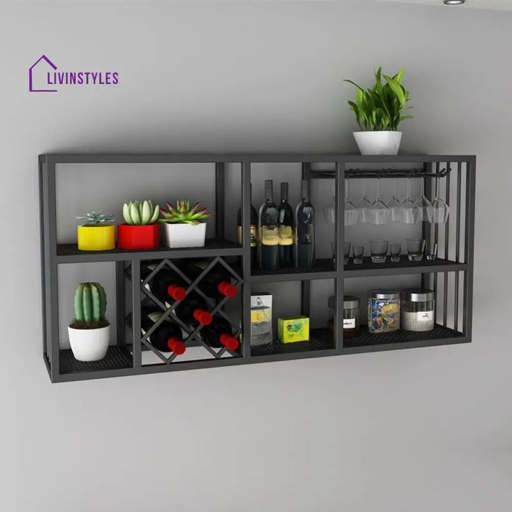 Aditya Metal Wine Rack