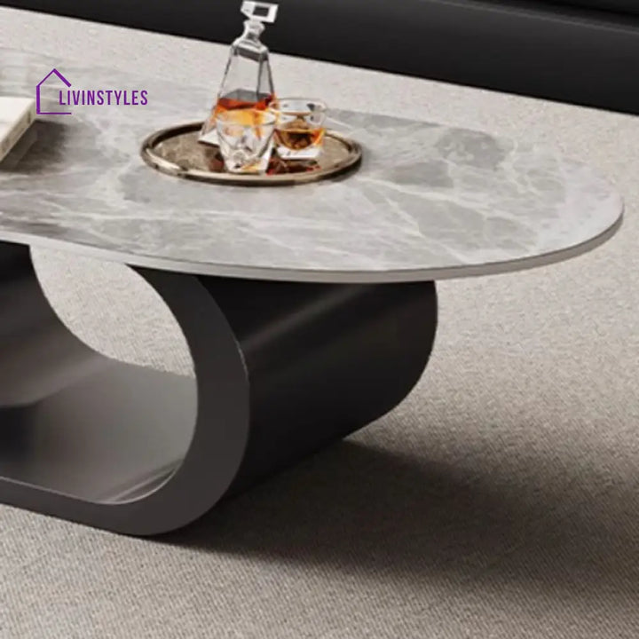 Alva Stainless Steel Coffee Table for Living Room