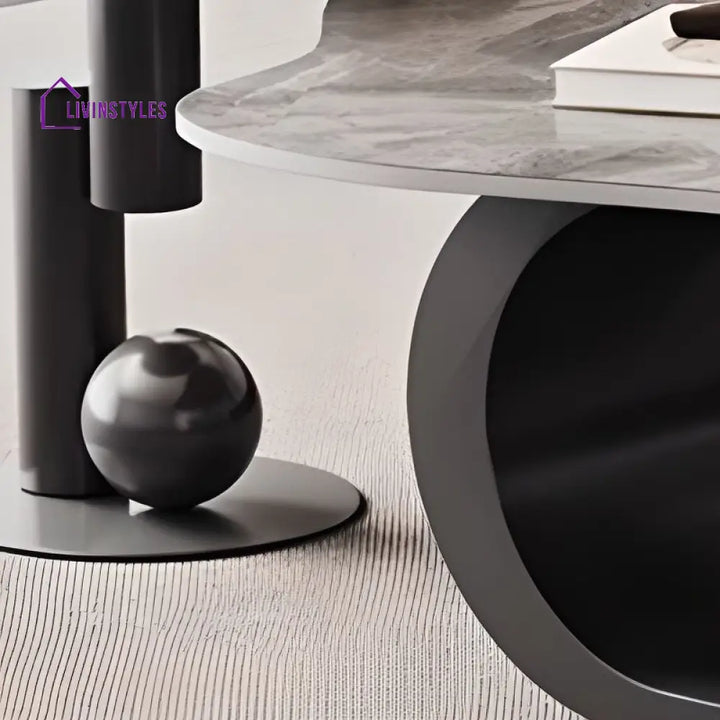 Alva Stainless Steel Coffee Table for Living Room