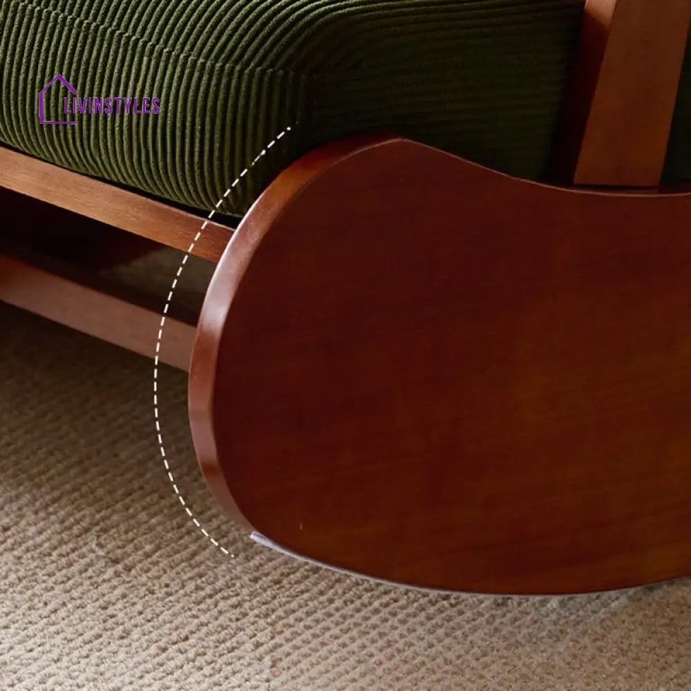 Amaris Solid Wood Rocking Chair for Living Room